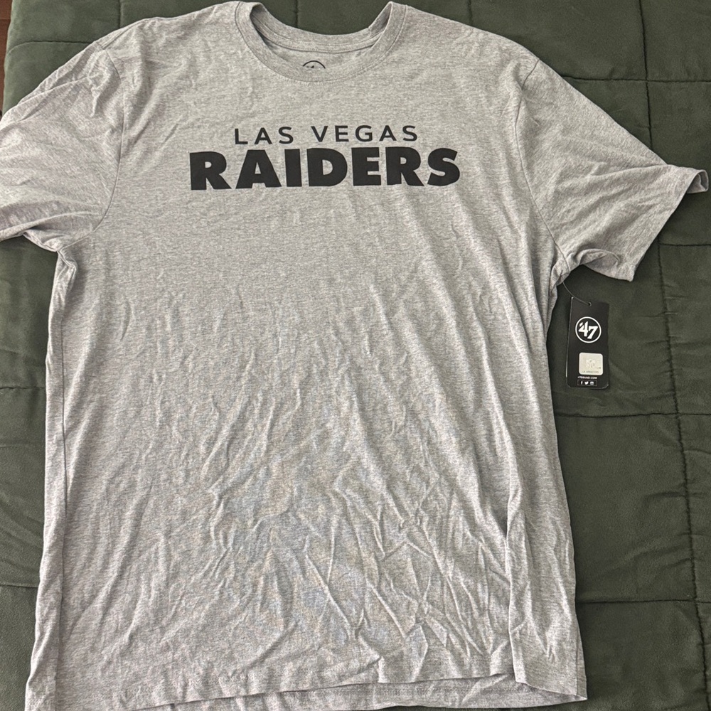 47 Gray Las Vegas Raiders Tee